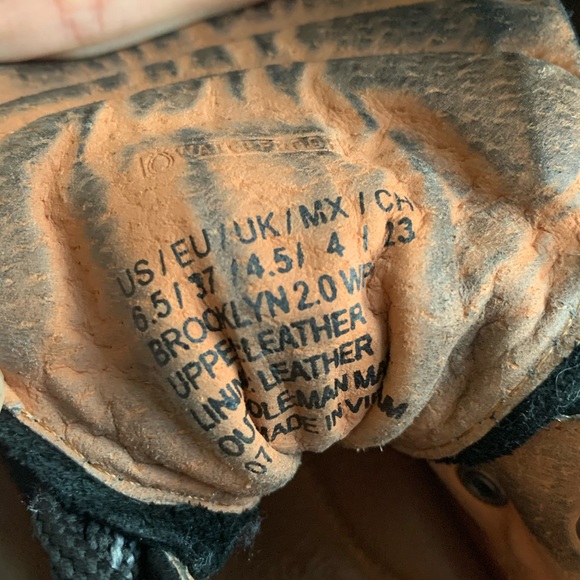 Waterproof Leather Winter Black Boots - Picture 4 of 5